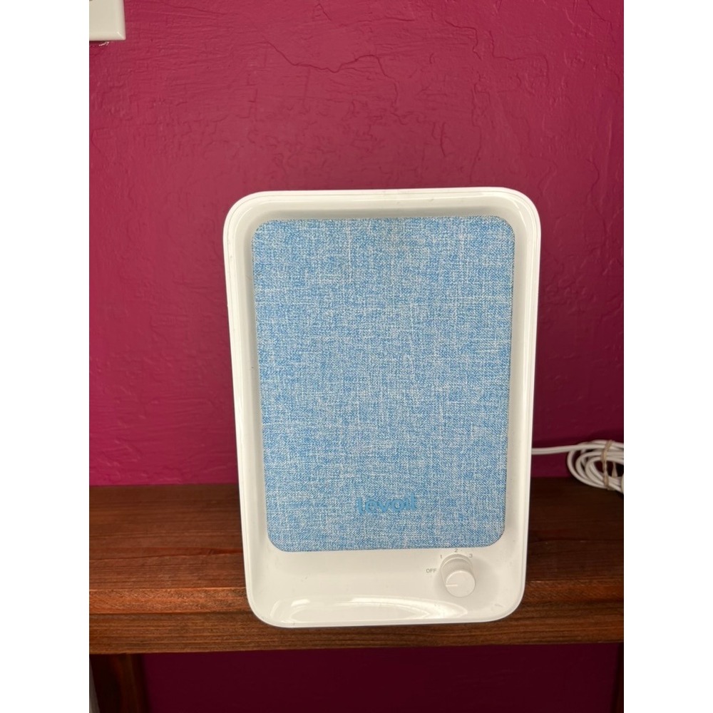 Levoit LV-H126 Air Purifier – White & Blue - Modern - Tested & Working